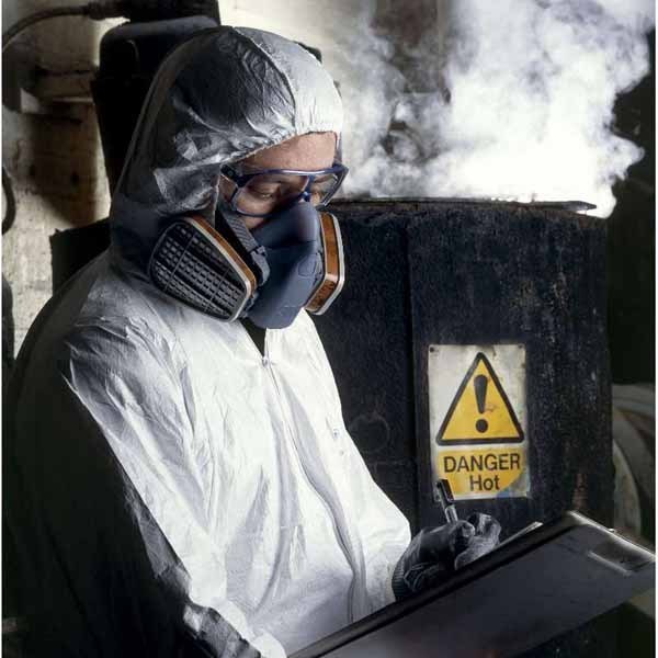 Mascarilla antipolvo Protección contra pintura Respirador químico